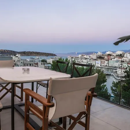 σπίτι με τζακούζι - θέα θάλασσα και λίμνη By Giomameze Apartmán Ágios Nikólaos